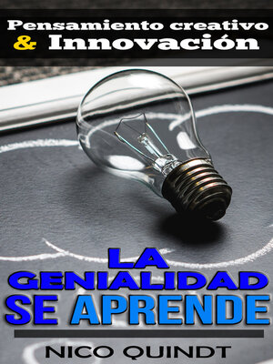 cover image of La genialidad se aprende